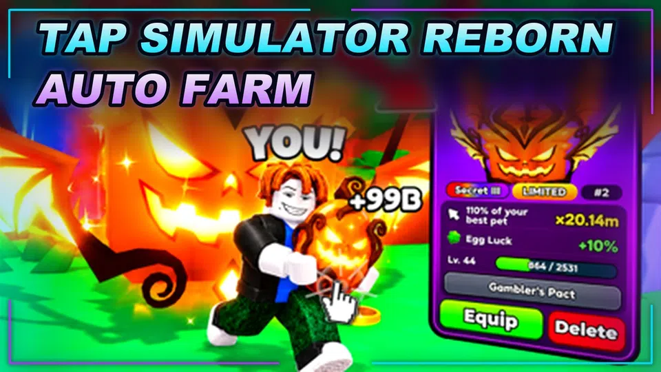 Thumbnail for [🎃] Tap Simulator REBORN Script | AUTO FARM