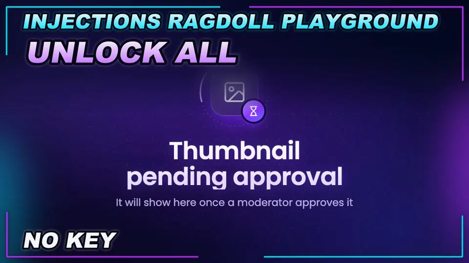 Thumbnail for [💉INJECTIONS] Ragdoll Playground Script | NO KEY | OP FEATURES | UNLOCK ALL
