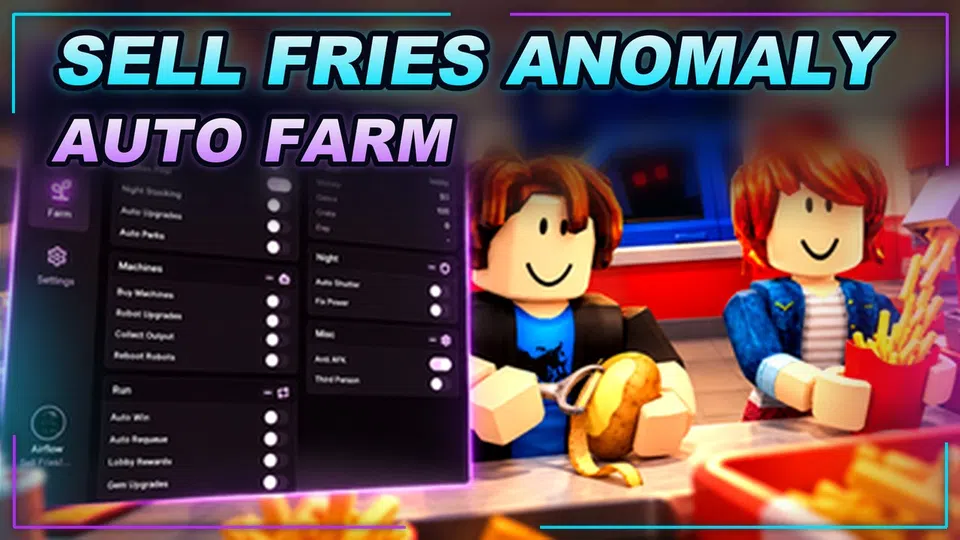 Thumbnail for Sell Fries! [Anomaly] 🍟 Script | AUTO FARM