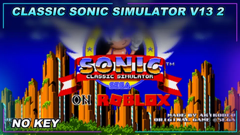 Thumbnail for Classic Sonic Simulator V13.2 Script | NO KEY