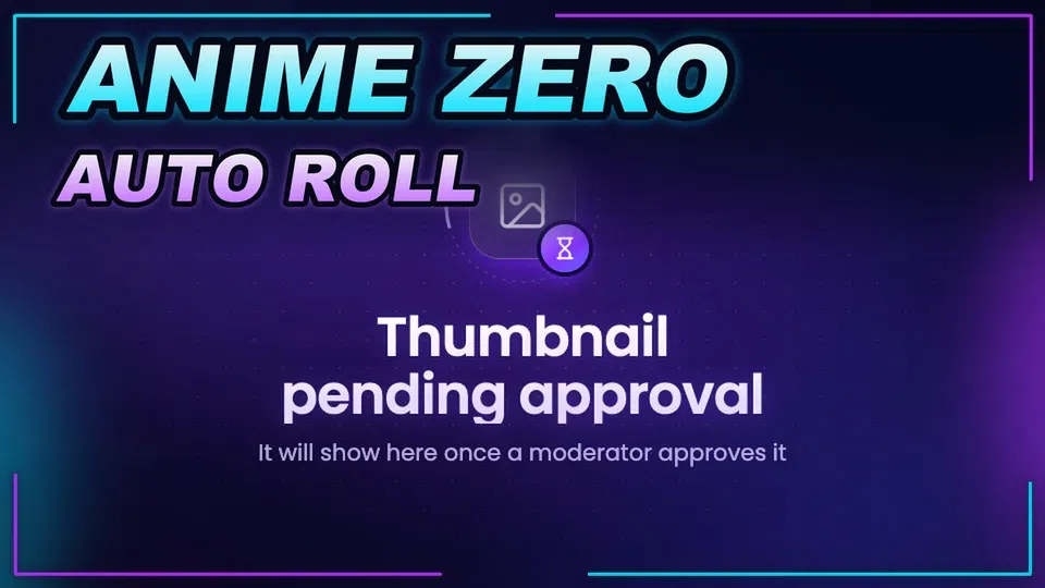 Thumbnail for [UPD 3] Anime Zero 🗡️🎉 Script | AUTO ROLL | AUTO FARM