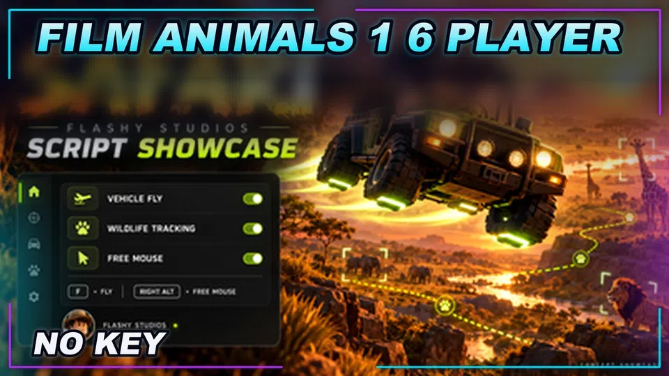 Thumbnail for Film Animals [1-6 Player] Script | NO KEY | OP FEATURES