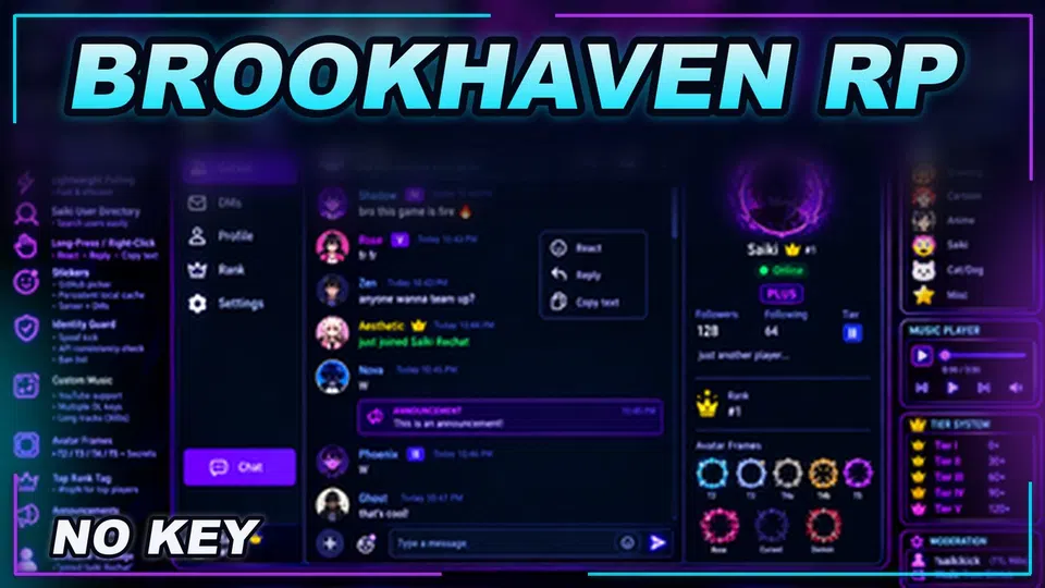 Thumbnail for Brookhaven 🏡RP Script | NO KEY | Fast Text Access