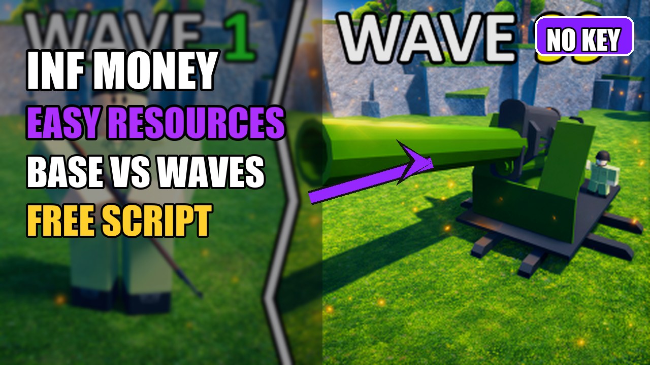 Thumbnail for Base vs Waves: Infinite Money Script - Fast Resource Generation Guide