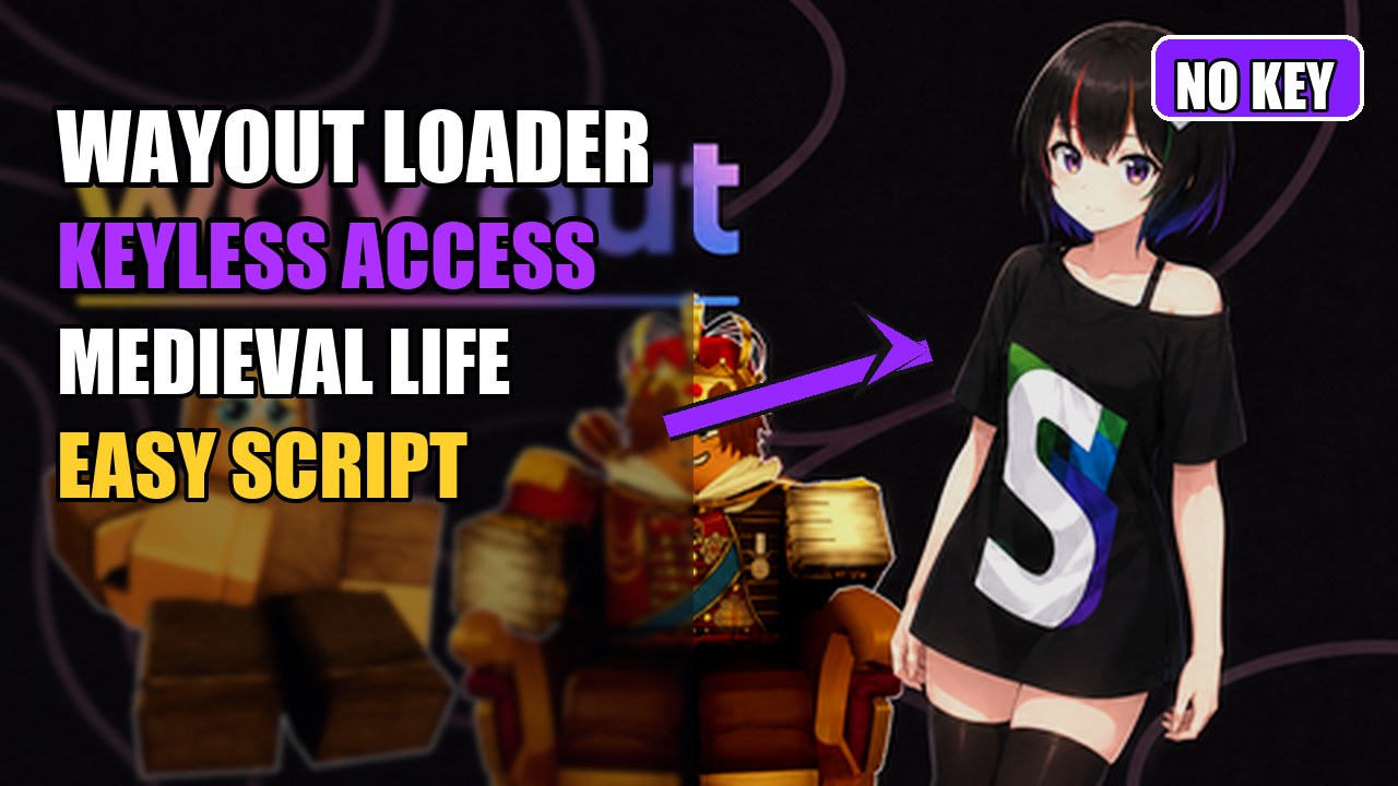 Thumbnail for Wayout Loader: Keyless Script for Medieval Life [BECOME KING 👑]