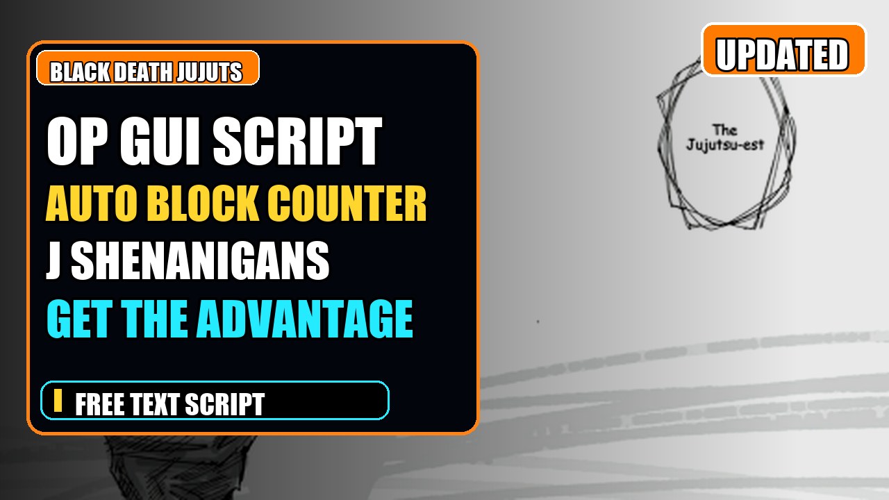 Thumbnail for Jujutsu Shenanigans Script: OP GUI with Auto Block Counter Feature
