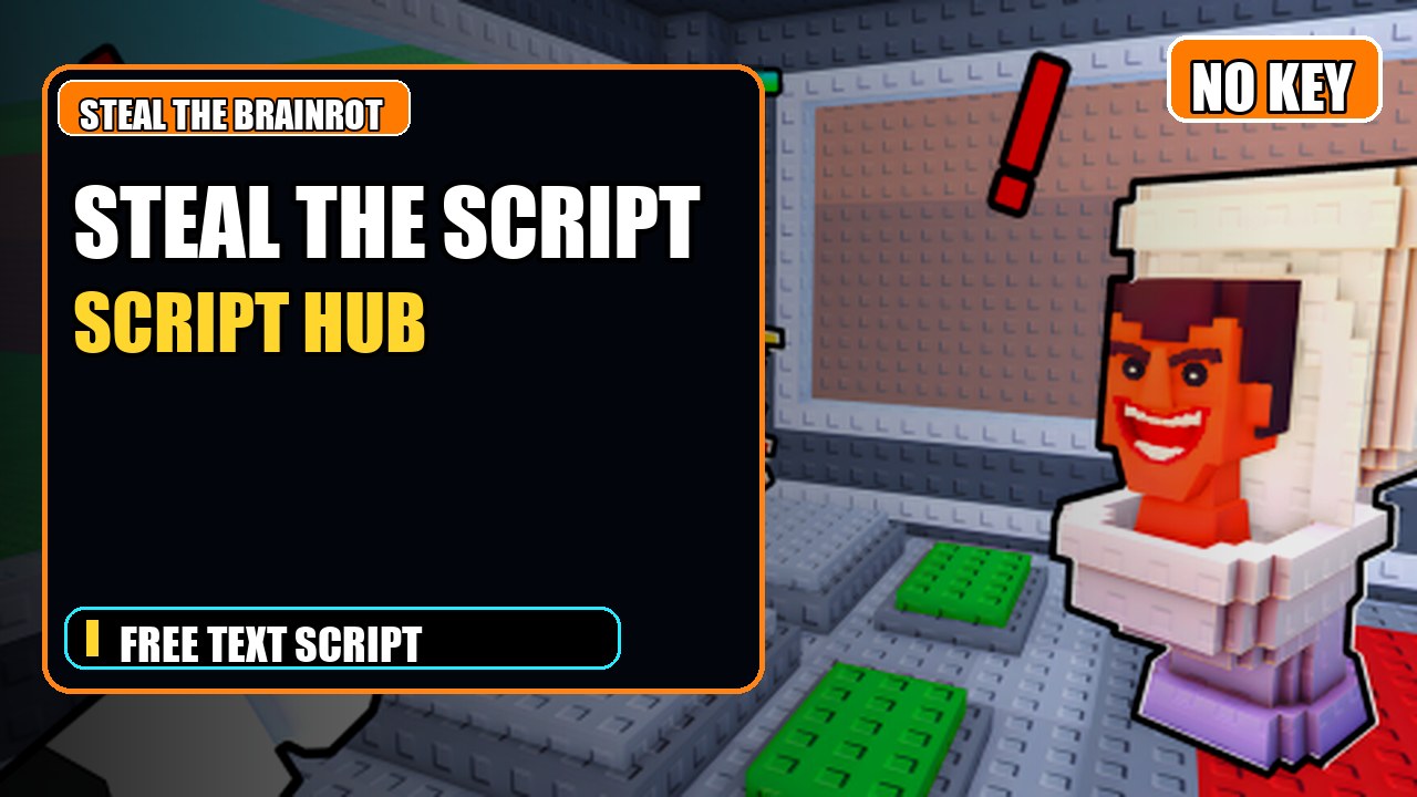 Thumbnail for Steal The Brainrot Base🧠 Script | NO KEY | SCRIPT HUB