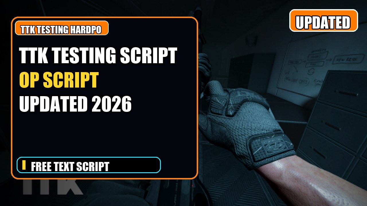 Thumbnail for TTK Testing [HARDPOINT] Script | OP FEATURES | UPDATED 2026