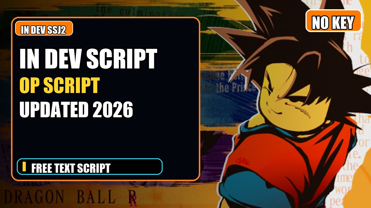 Thumbnail for [IN-DEV SSJ2] DRAGON BALL R Script | NO KEY