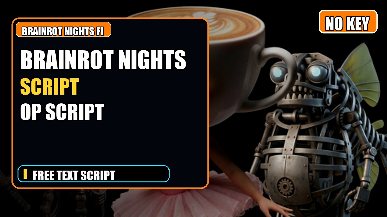 Thumbnail for Brainrot Nights - Five Nights at Brainrot Pizzeria Script | NO KEY