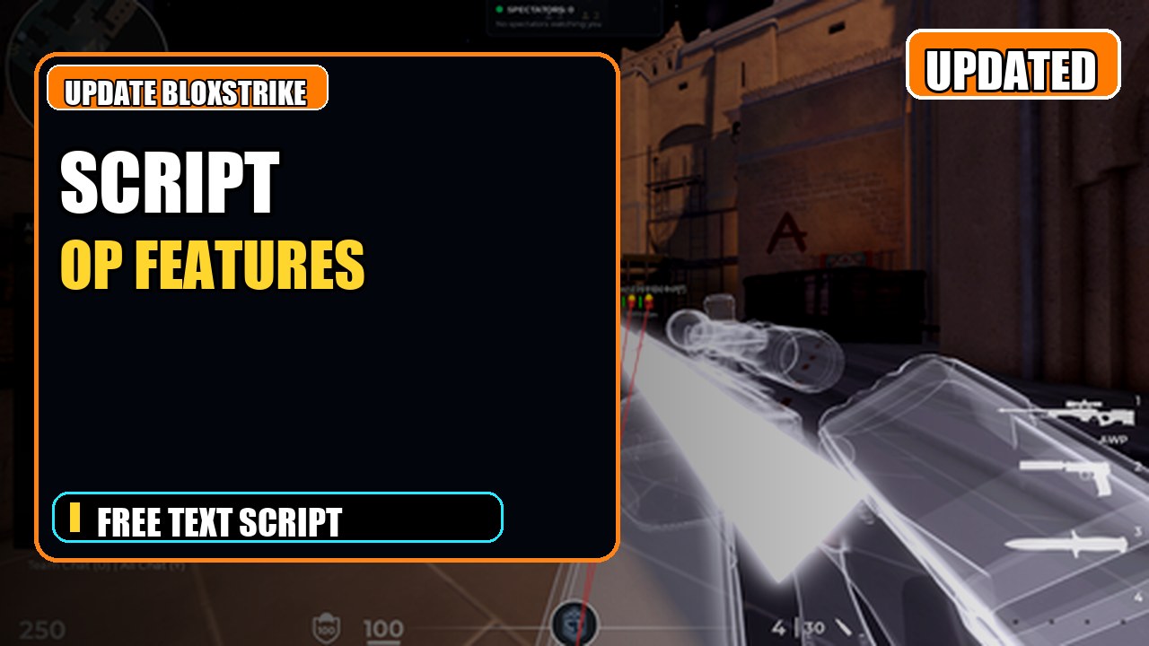 Thumbnail for [UPDATE!] BloxStrike Script | OP FEATURES | UPDATED