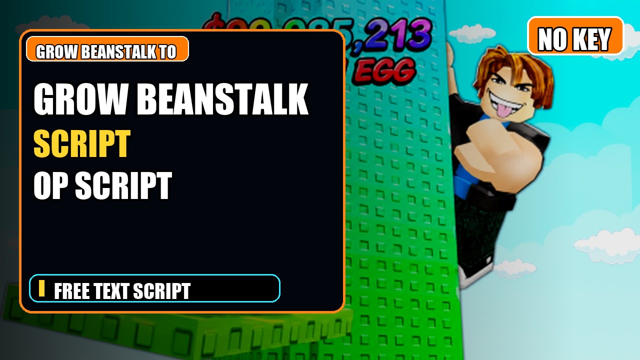 Thumbnail for Grow Beanstalk to Steal An Egg Script | NO KEY