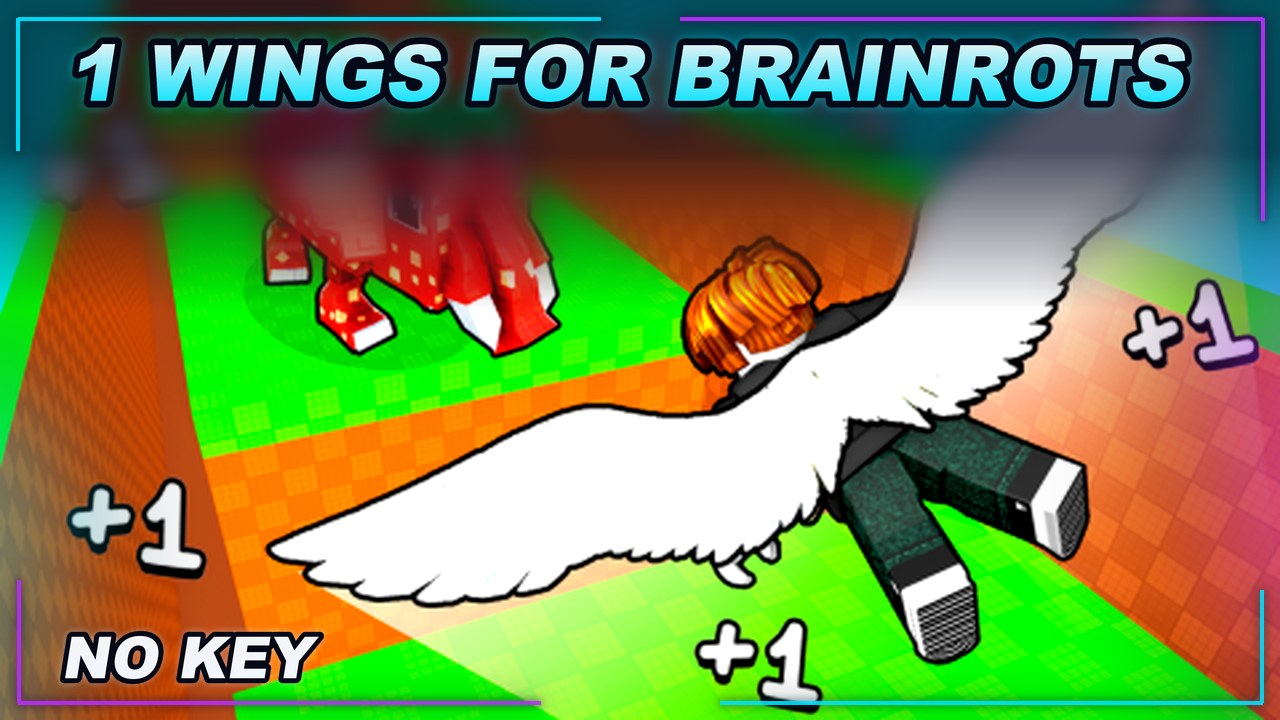 Thumbnail for +1 Wings for Brainrots Script | NO KEY | Fast Text Access