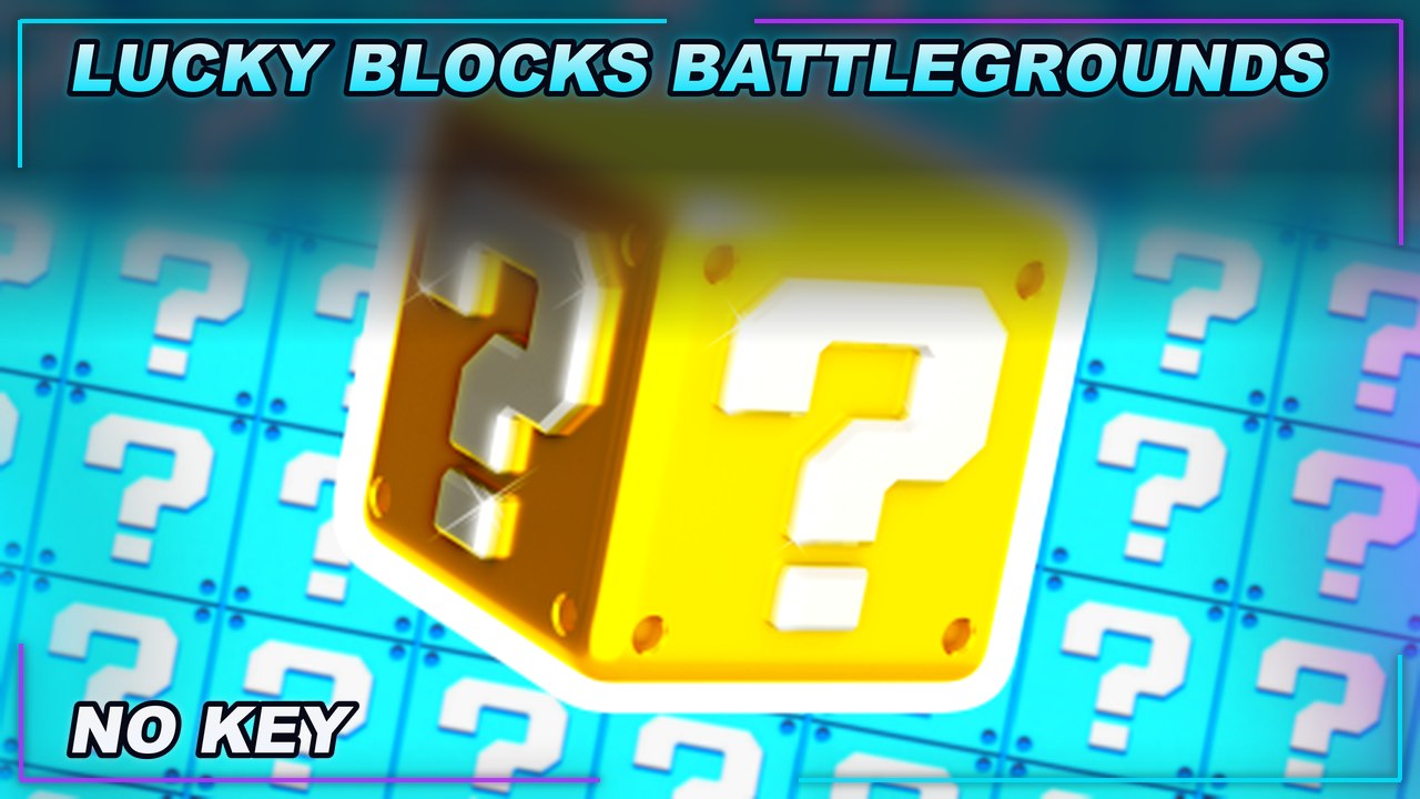 Thumbnail for ❓ LUCKY BLOCKS Battlegrounds Script | NO KEY