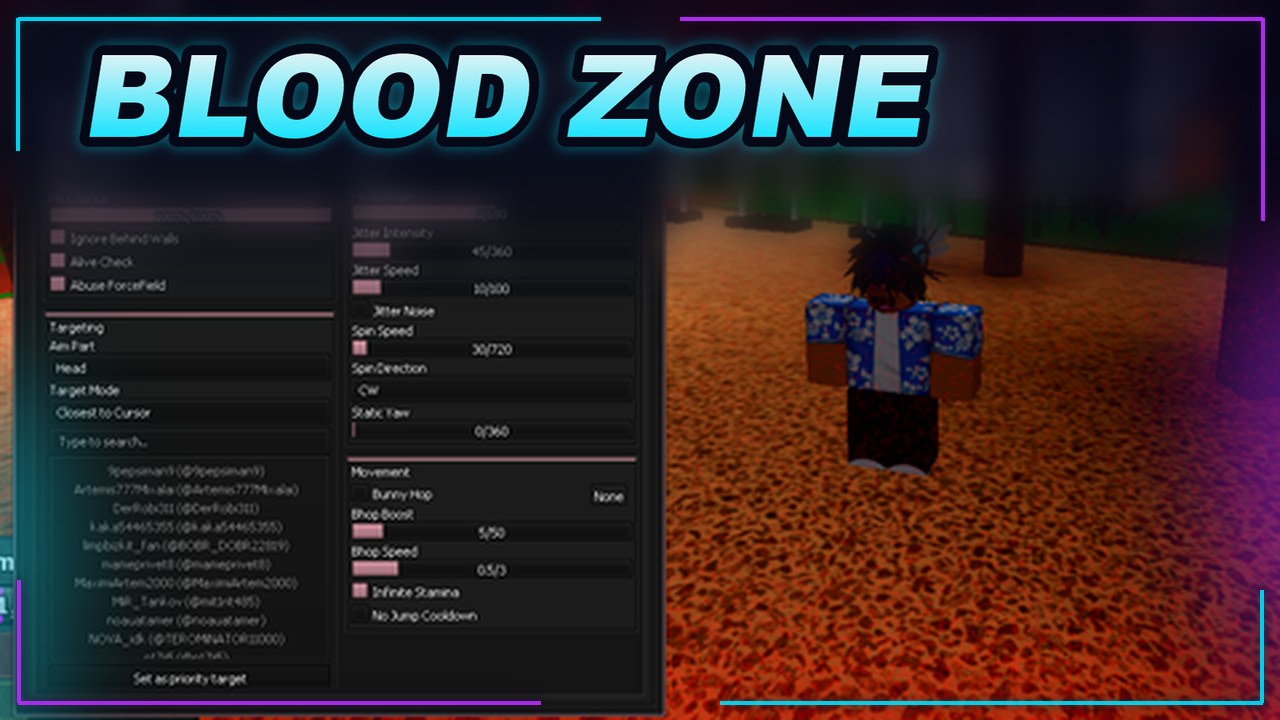 Thumbnail for Blood Zone 🩸 Script | OP FEATURES | UPDATED 2026