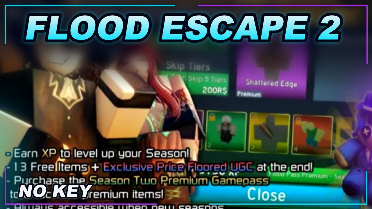 Thumbnail for Flood Escape 2 🌊 Script | NO KEY | Fast Text Access