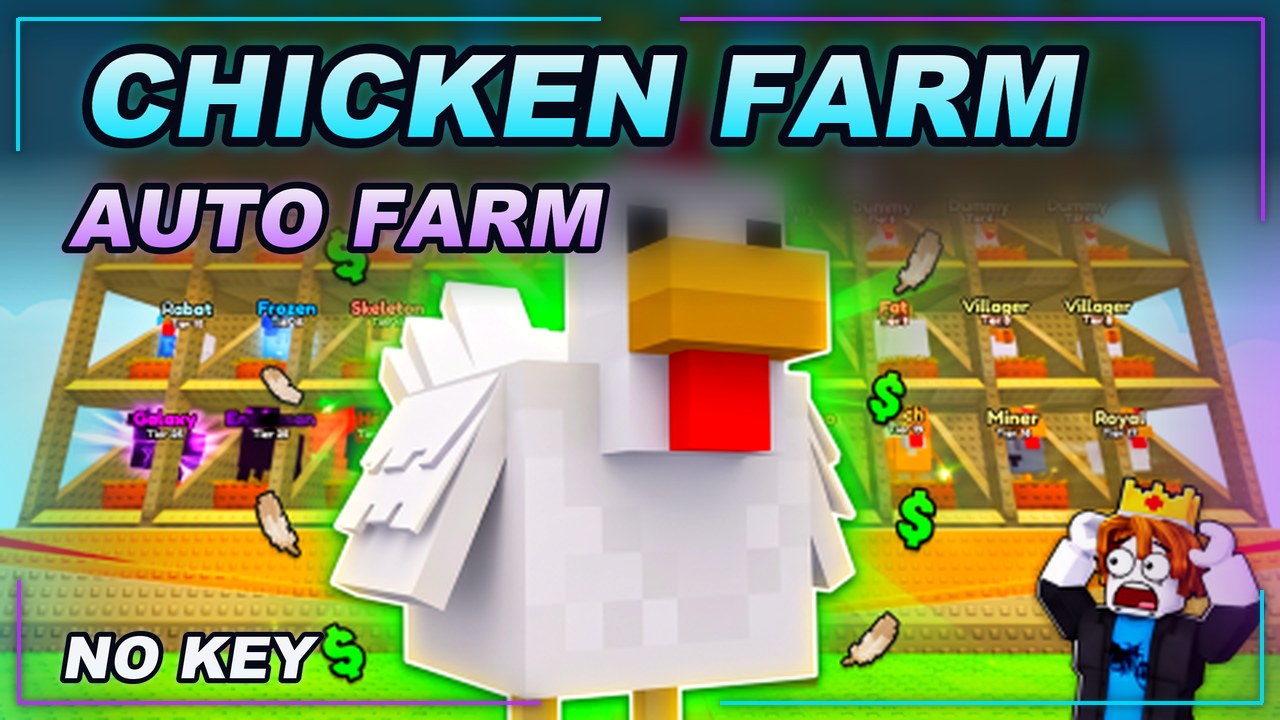 Thumbnail for Chicken Farm 🐣 Script | NO KEY | OP FEATURES | AUTO FARM