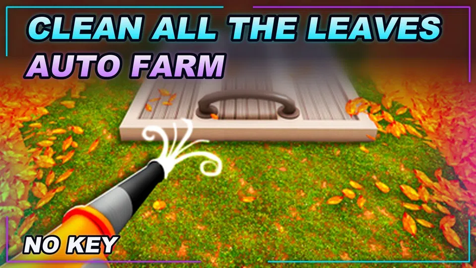 Thumbnail for 🍂🎃 Clean all the Leaves Script | NO KEY | SCRIPT HUB | AUTO FARM