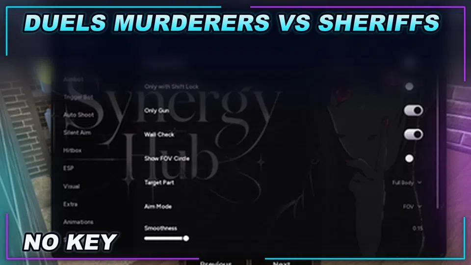 Thumbnail for Synergy Hub Script for [🎃DUELS] Murderers VS Sheriffs Game