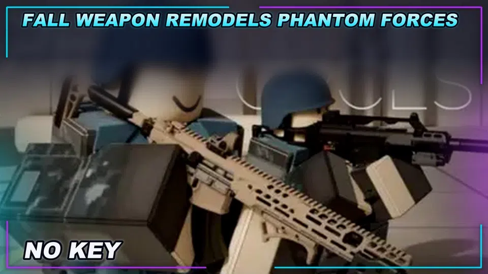 Thumbnail for [Fall Weapon Remodels!] Phantom Forces Script | NO KEY | SCRIPT HUB