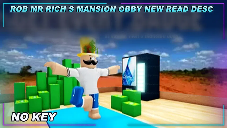 Thumbnail for Rob Mr Rich's Mansion Obby! (NEW READ DESC) Script | NO KEY