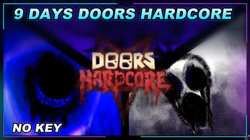 Thumbnail for [9 DAYS] DOORS HARDCORE 👁️ Script | NO KEY