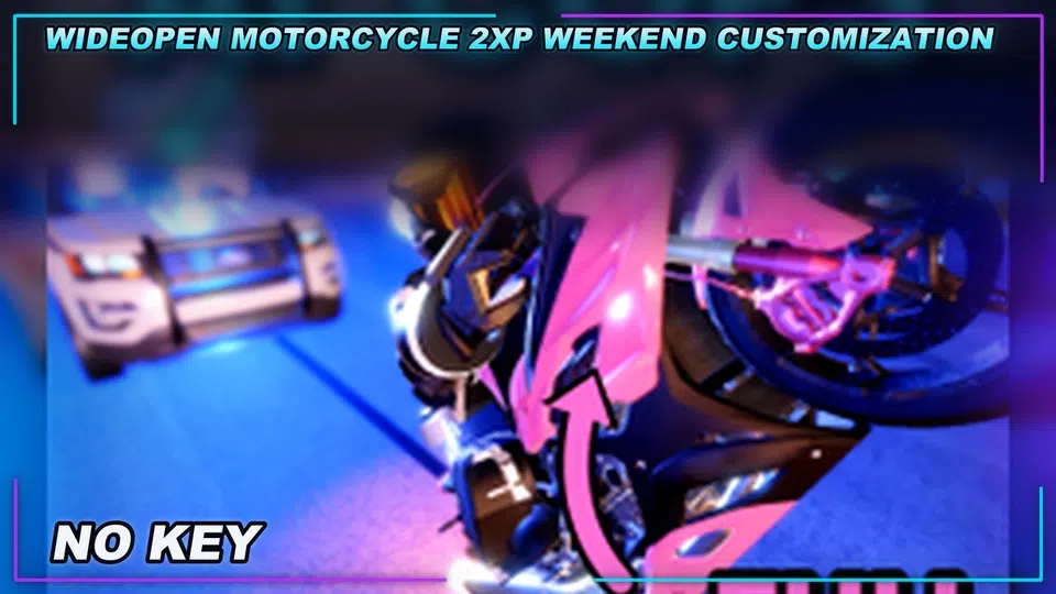 Thumbnail for WideOpen [MOTORCYCLE, 2XP WEEKEND, CUSTOMIZATION] Script | NO KEY