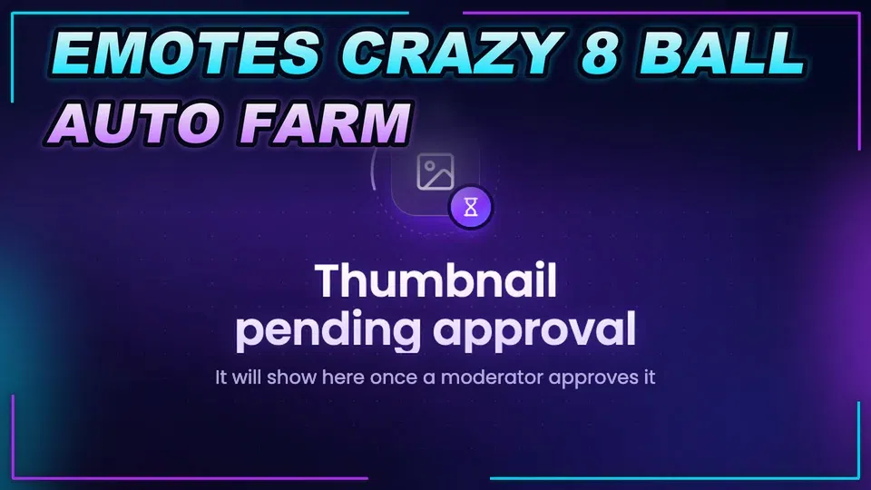 Thumbnail for [EMOTES] CRAZY 8 Ball Script | OP FEATURES | AUTO FARM