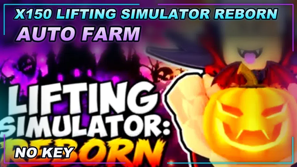 Thumbnail for [🎃X150👻] 💪🏻Lifting Simulator: REBORN Script | NO KEY | AUTO FARM | SCRIPT HUB