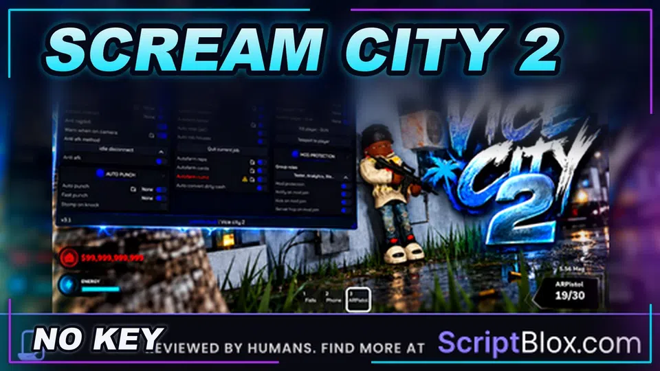Thumbnail for Scream City 2 🎃 Script | NO KEY | Fast Text Access