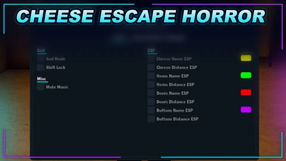 Thumbnail for Cheese Escape [Horror] Script | OP FEATURES | UPDATED 2026