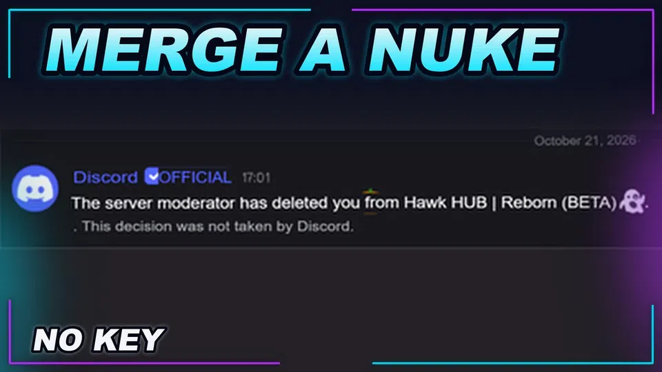 Thumbnail for [UPD🎃] Merge a Nuke! Script | NO KEY | SCRIPT HUB