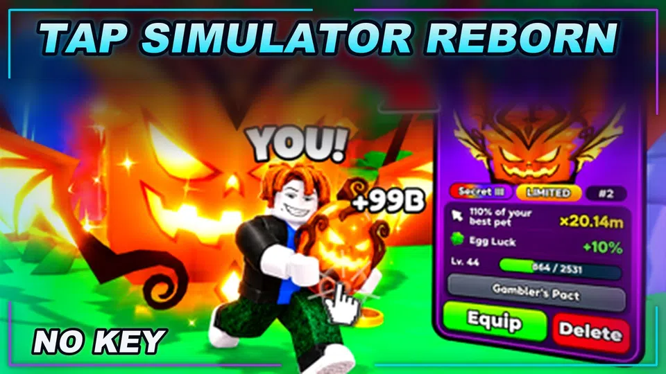 Thumbnail for [🎃] Tap Simulator REBORN Script | NO KEY | UPDATED