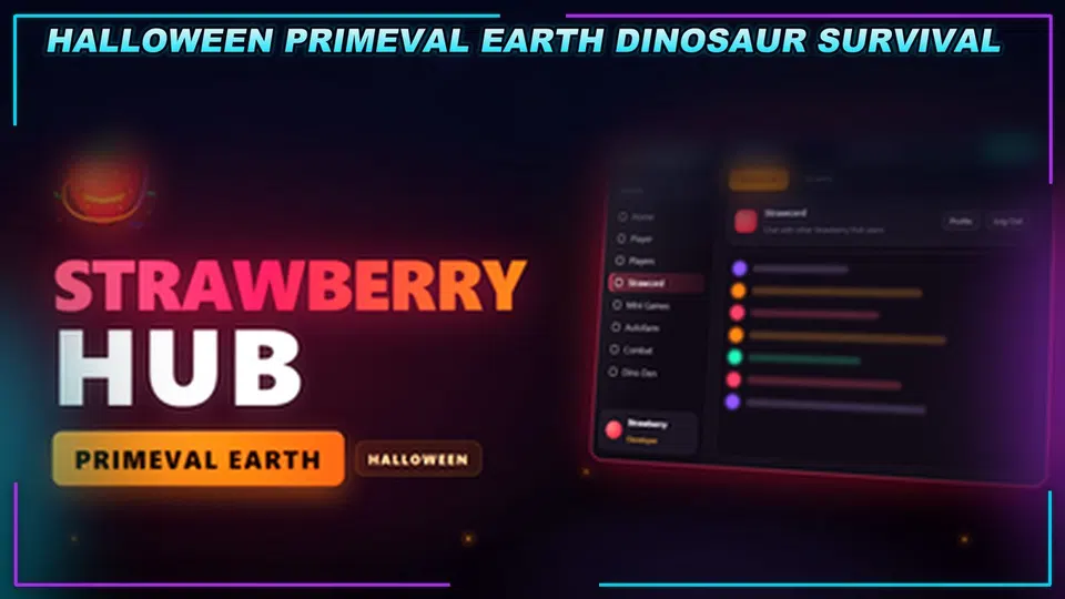 Thumbnail for 🎃 Halloween! Primeval Earth | Dinosaur Survival Script | SCRIPT HUB
