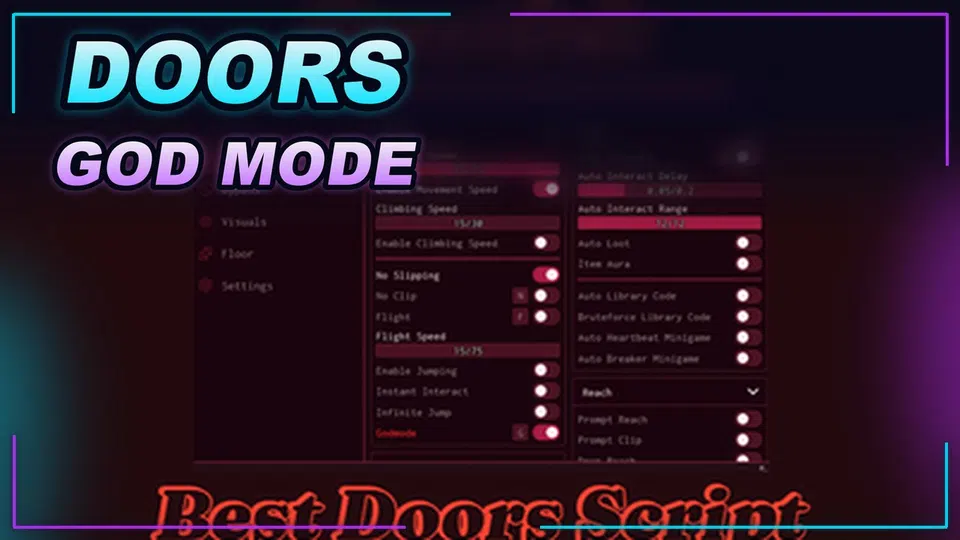 Thumbnail for DOORS 🍬🍭 Script | OP FEATURES | GOD MODE