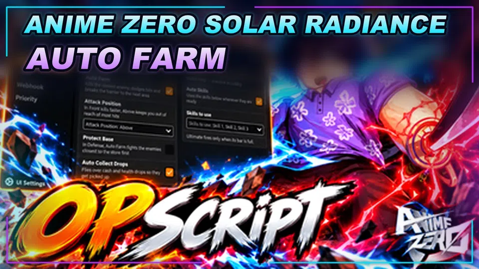 Thumbnail for Anime Zero [SOLAR RADIANCE ☀️] Script | AUTO FARM