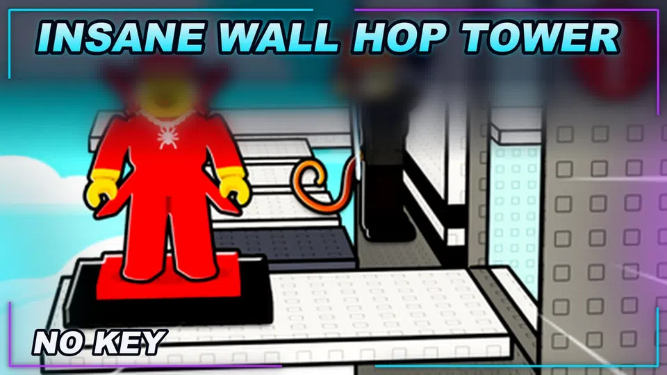 Thumbnail for INSANE wall hop tower😈 Script | NO KEY | SCRIPT HUB