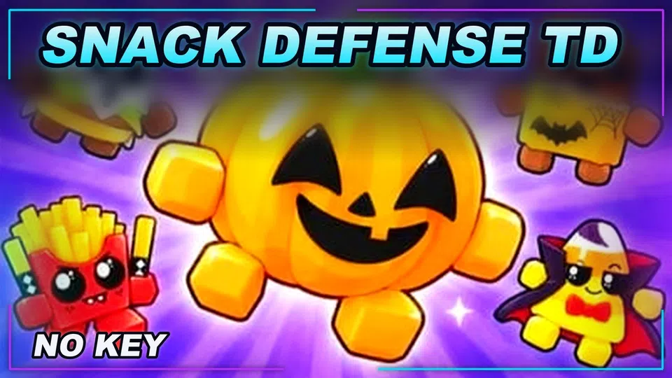 Thumbnail for 🎃 SNACK Defense! [TD] Script | NO KEY | SCRIPT HUB