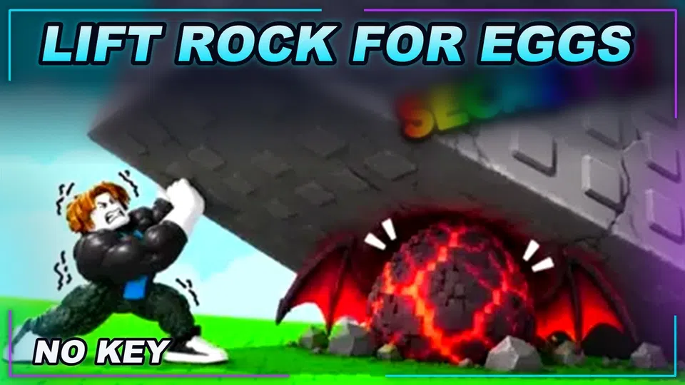 Thumbnail for Lift Rock For Eggs Script | NO KEY | SCRIPT HUB