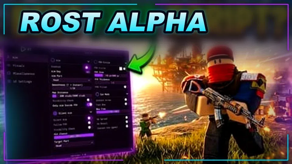 Thumbnail for rost alpha Script | OP FEATURES | UPDATED 2026