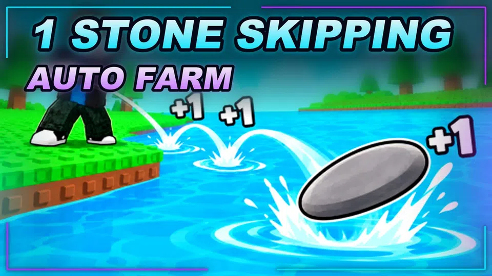 Thumbnail for +1 Stone Skipping Script | SCRIPT HUB | AUTO FARM