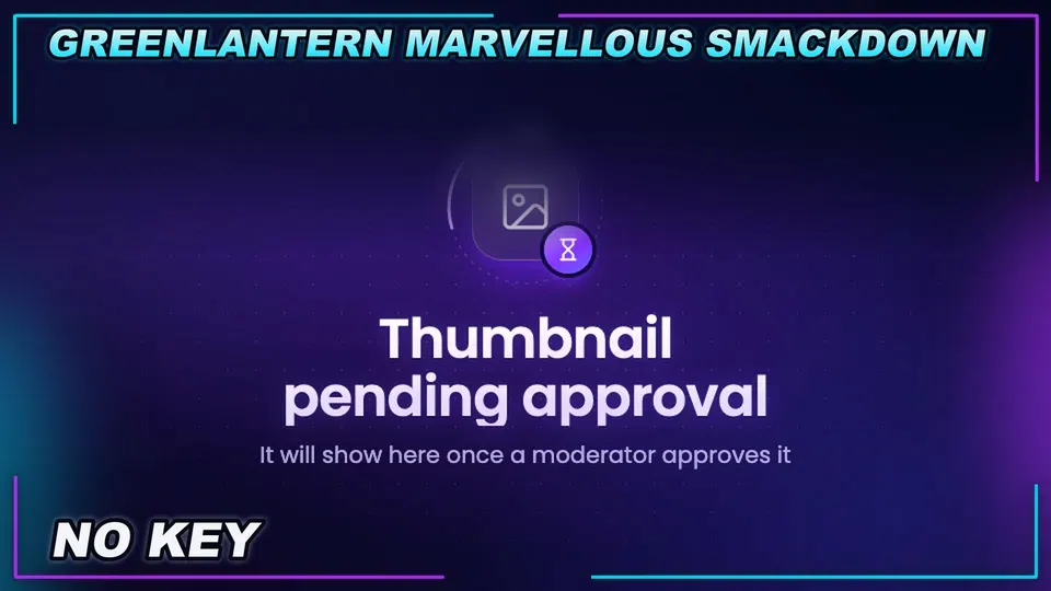Thumbnail for [GREENLANTERN] Marvellous Smackdown Script | NO KEY