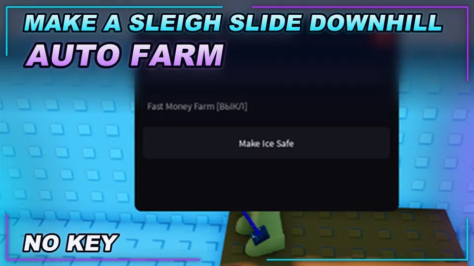 Thumbnail for Make A Sleigh & Slide Downhill Script | NO KEY | AUTO FARM