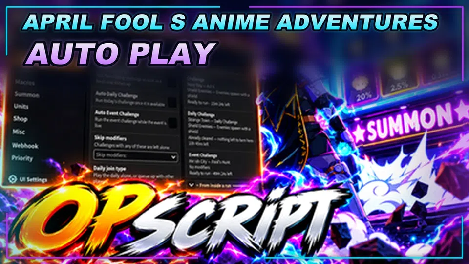 Thumbnail for [🤹APRIL FOOL'S🤡] Anime Adventures Script | AUTO PLAY