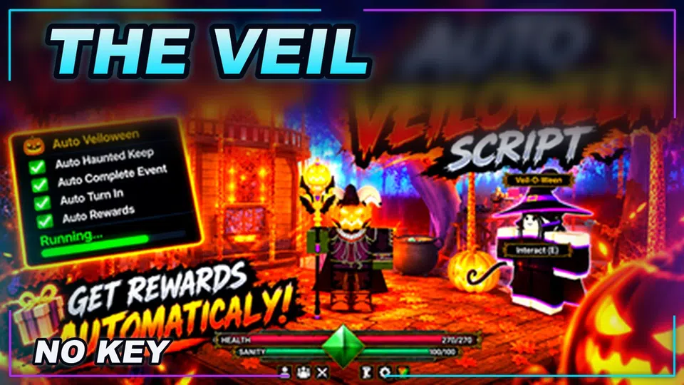 Thumbnail for [🎃] The Veil Script | NO KEY | Fast Text Access