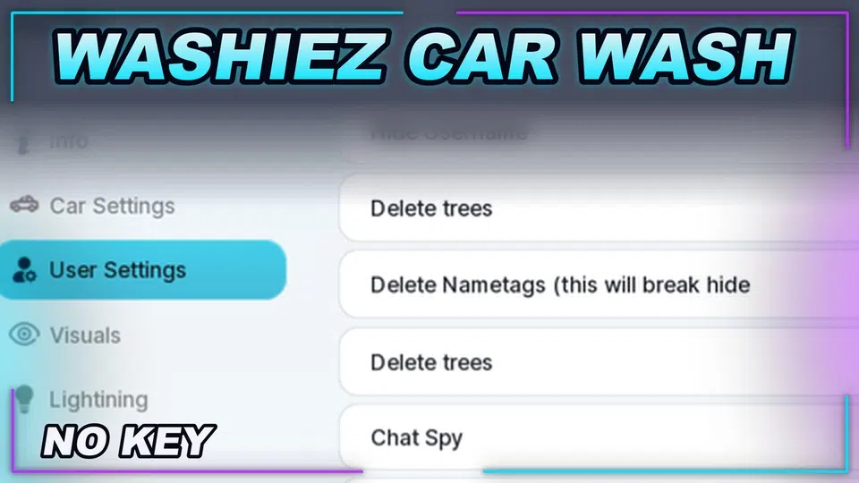 Thumbnail for 🚗 Washiez Car Wash Script | NO KEY | SCRIPT HUB