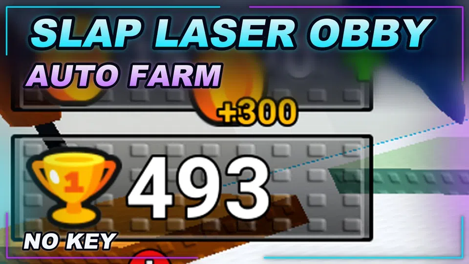 Thumbnail for Slap Laser Obby Script | NO KEY | AUTO FARM